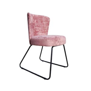 STYLE HOME Kovová židle Hogwart Potah: Látka