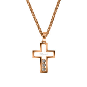 Zlatý Přívěsek Chopard Happy Diamonds 794009-5001