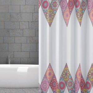 wela TEXTILNÍ SPRCHOVÝ ZÁVĚS ETNO se závažím obšitý W10149 šířka x výška: 240 x 180