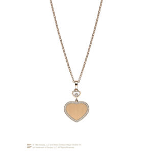 Zlatý Přívěsek Chopard Happy Hearts Golden Hearts James Bond 007 79A007-5921