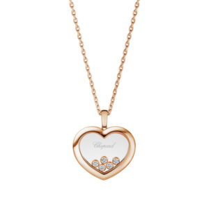 Zlatý Přívěsek Chopard Happy Diamonds 79A039-5001