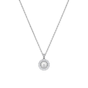 Zlatý Náhrdelník Chopard Happy Diamonds 79A609-1001