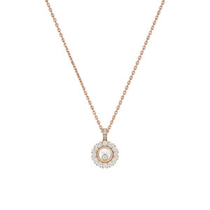 Zlatý Přívěsek Chopard Happy Diamonds 79A609-5001