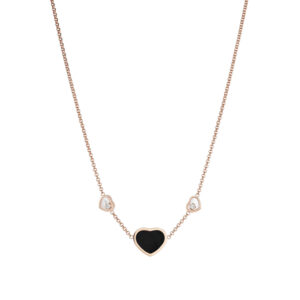 Zlatý Náhrdelník Chopard Happy Hearts 81A082-5201