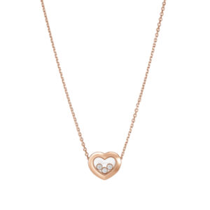 Zlatý Náhrdelník Chopard Happy Diamonds 81A611-5001