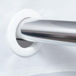 wela Přidat VELKÉ KRUHY k provlečení závěsu na tyč 4cm – plastové bílé