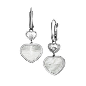 Zlaté Náušnice Chopard Happy Hearts 837482-1310