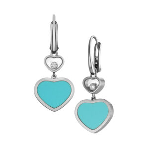 Zlaté Náušnice Chopard Happy Hearts 837482-1410