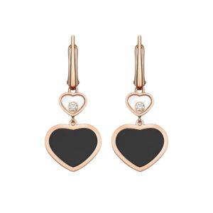 Zlaté Náušnice Chopard Happy Hearts 837482-5210