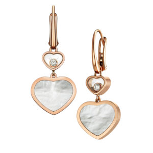 Zlaté Náušnice Chopard Happy Hearts 837482-5310