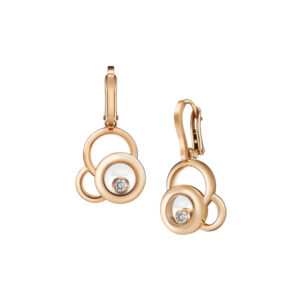 Zlaté Náušnice Chopard Happy Diamonds 839769-5001