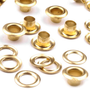 wela Přidat PRŮCHODKY k dírkám v závěsu 1 cm – zlaté