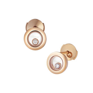 Zlaté Náušnice Chopard Happy Diamonds 83A017-5001