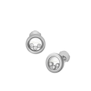 Zlaté Náušnice Chopard Happy Diamonds 83A018-1001