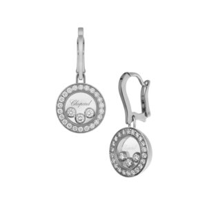 Zlaté Náušnice Chopard Happy Diamonds 83A018-1401