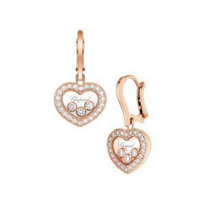 Zlaté Náušnice Chopard Happy Diamonds 83A611-5401