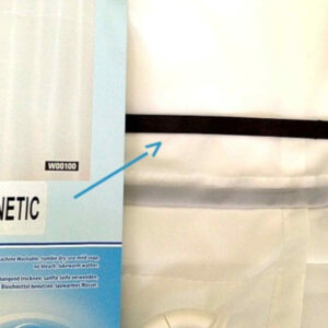 wela Přidat MAGNETICKÝ PÁS pro přilnutí závěsu k odtokovému žlabu a vaně