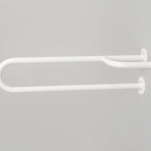 Wela pevné madlo invalidní k umyvadlu BÍLÉ PRAVÉ PREMIUM domadlo 4015843 Délka: 70 cm, Průměr: 25 mm