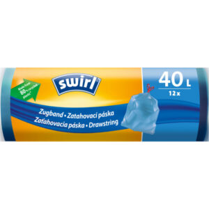 SWIRL Zatahovací pytle na odpad 40L 12ks
