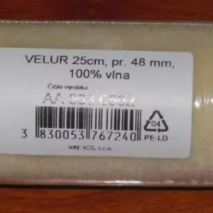 VELUR 25/8 pr. 48mm náhradní lakovací   A