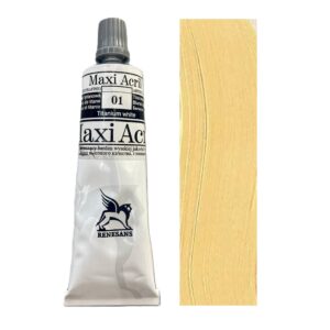 Akrylová barva MaxiAcril 60ml – 04 Žluť neapolská tmavá