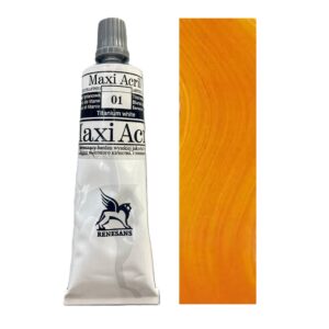 Akrylová barva MaxiAcril 60ml – 09 Žluť kadmium oranžové