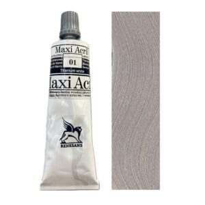 Akrylová barva MaxiAcril 60ml – 41 Šeď perlová
