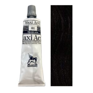 Akrylová barva MaxiAcril 60ml – 42 Černá