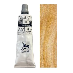 Akrylová barva MaxiAcril 60ml – 51 Zlato bohaté