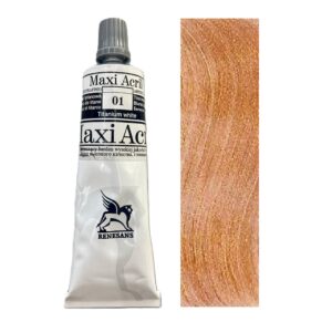 Akrylová barva MaxiAcril 60ml – 52 Zlato dukátové