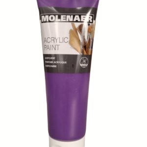 Akrylové barvy Molenaer – fialová 250ml