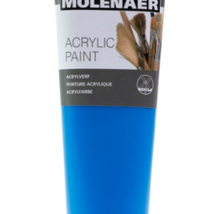 Akrylové barvy Molenaer – modrá 250ml