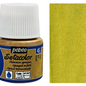 Barva na textil Setacolor 45 ml – 45 zlatá lesklá