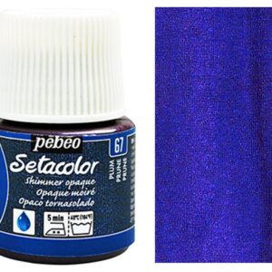 Barva na textil Setacolor 45 ml – 67 švestkově fialová lesklá