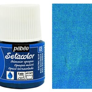 Barva na textil Setacolor 45 ml – 69 modrá Electric lesklá