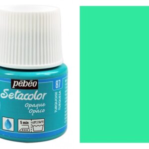 Barva na textil Setacolor 45 ml – 87 tyrkysová