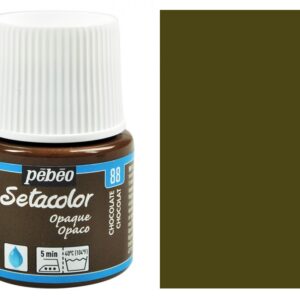 Barva na textil Setacolor 45 ml – 88 hnědá čokoládová