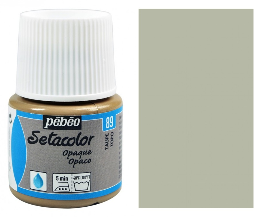 Barva na textil Setacolor 45 ml – 89 taupe