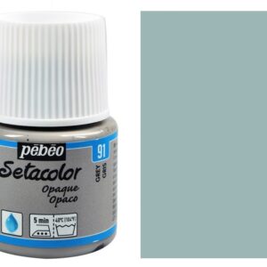 Barva na textil Setacolor 45 ml – 91 šedá