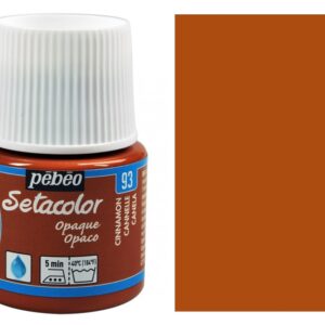 Barva na textil Setacolor 45 ml – 93 hnědá skořicová