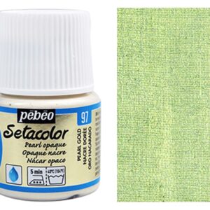 Barva na textil Setacolor 45 ml – 97 perlově zlatá