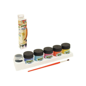 Barvy na sklo a keramiku 6ks