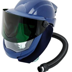 SUNDSTRÖM® SR 588-2 / SR 580 ochranná přilba se zorníkem a 2/3 štít EN 5 H06-8710 EN5 EN3