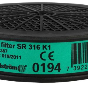 SUNDSTRÖM® SR 316 K1 Filtr – pro Polomasky a Celoobličejové masky H02-4212 DOPRODEJ