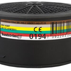 SUNDSTRÖM® SR 299-2 ABEK1HgP3 -pro Polomasky a Celoobličejové masky H02-6512