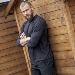 Tričko ARDON®CUBA s dlouhým rukávem černá 2XL