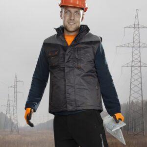 Zimní vesta ARDON®BEN černá – DOPRODEJ 2XL