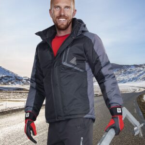 Zimní bunda ARDON®YORK černo-šedá 2XL