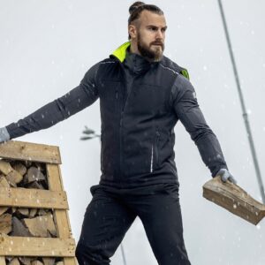 Zimní softshellová vesta ARDON®VISION černo-žlutá S