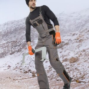 Zimní kalhoty s laclem ARDON®VISION šedá L